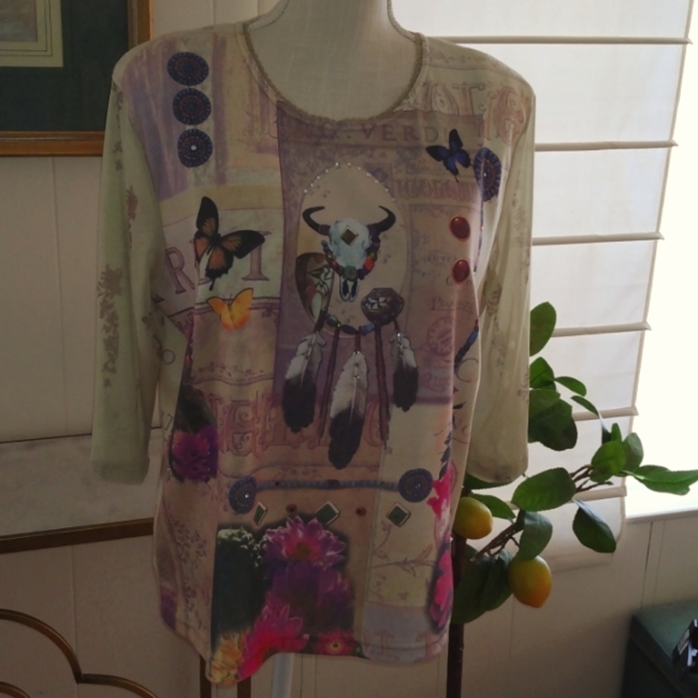 NWOT CACTUS Designer T-shirt